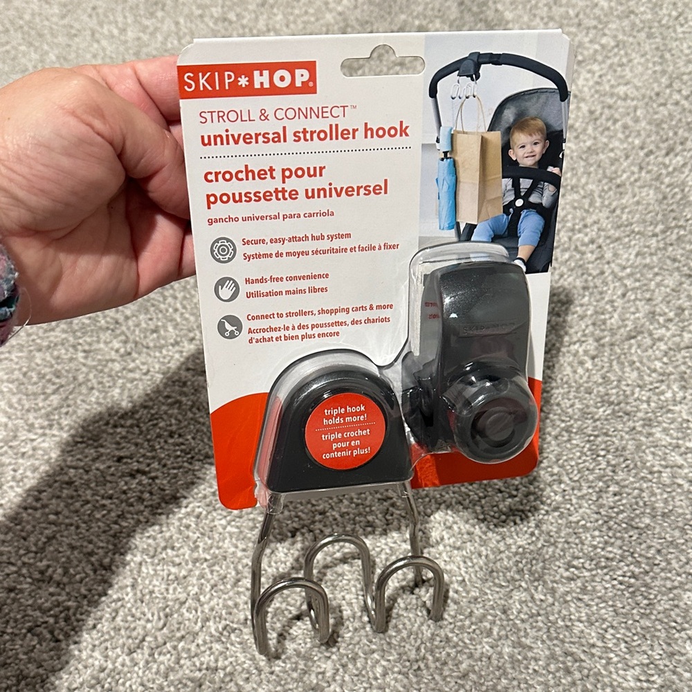 Skip Hop universal stroller‎ hook NIB